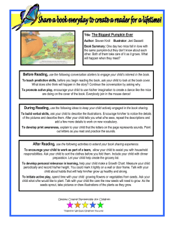 Title: The Biggest Pumpkin Ever