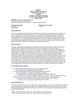 Syllabus - UCSD Music - University of California San Diego