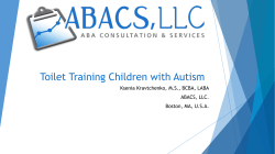 Kravtchenko, K. (2016, July). Toilet Training Children