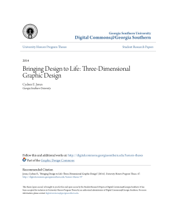 Three-Dimensional Graphic Design