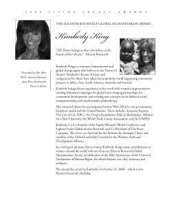 Kimberly King - The Peace Company