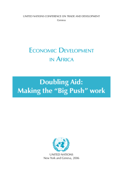 Economic Development in Africa 2006