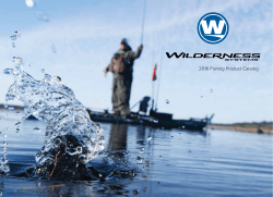 2016 Fishing Product Catalog