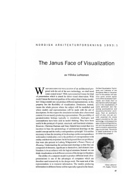 The Janus Face of Visualization
