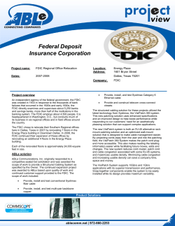 FDIC Regional Office Relocation