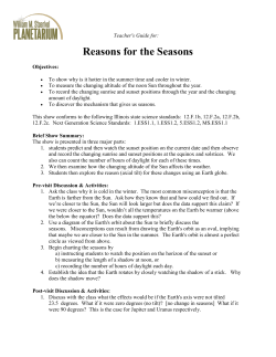 Teacher`s Show Guide