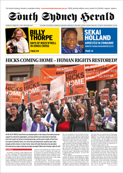 SSH - South Sydney Herald