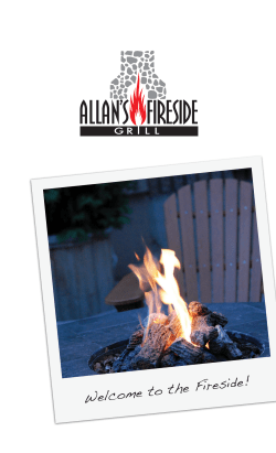 Our Menu - Allans Fireside Grill