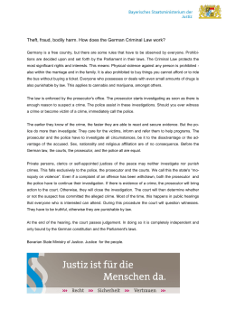 German Criminal Law work