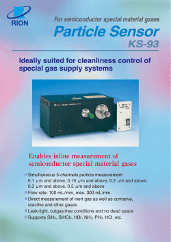 Particle Sensor KS-93