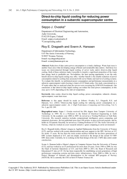 Direct-to-chip liquid cooling for reducing power
