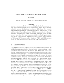 1 Introduction - Jefferson Lab