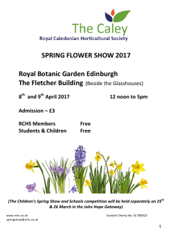here - Royal Caledonian Horticultural Society