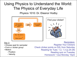 Lecture 2 - University of Colorado Boulder