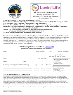 5K and 1 Mile Fun Run/Walk