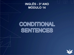 CONDITIONAL SENTENCES