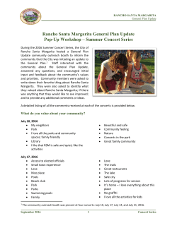 here - City of Rancho Santa Margarita