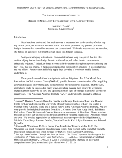 Jury Instructions - American Antitrust Institute