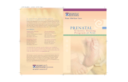 prenatal - Penn Medicine - University of Pennsylvania