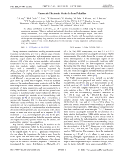 Nanoscale Electronic Order in Iron Pnictides