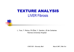 TEXTURE ANALYSIS LIVER Fibrosis - DIE