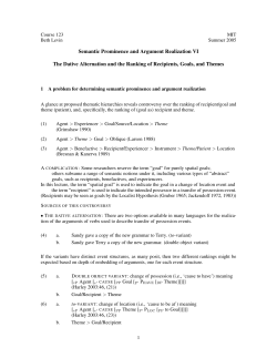 Lecture 6 - Stanford University