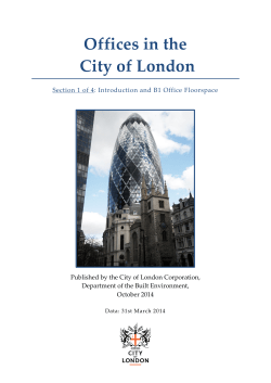 Introduction and B1 Office Floorspace