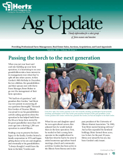 Passing the torch to the next generation