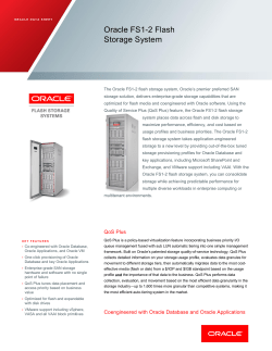 Oracle FS1-2 Data Sheet