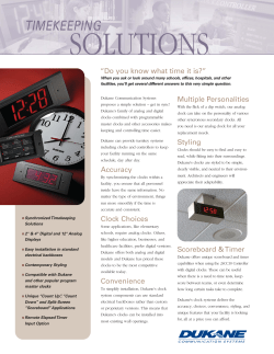 TIMEKEEPING SOLUTIONS
