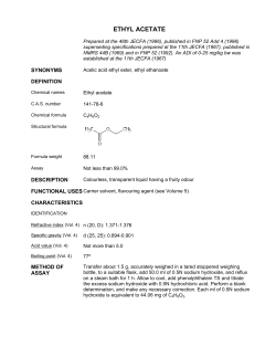 ETHYL ACETATE