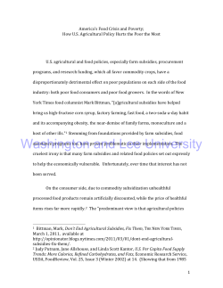 Capstone paper - Washington and Lee University
