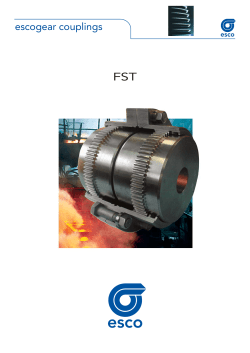 Escogear FST - Esco Couplings