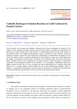 Cathodic Hydrogen Evolution Reaction on Gold Catalyzed by Proton