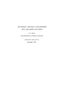 some economic implications