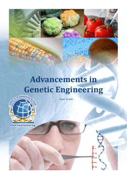Advancements in Genetic Engineering
