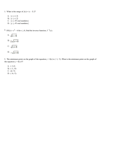 Math 2 Final Exam Review Unit 3 sp2015