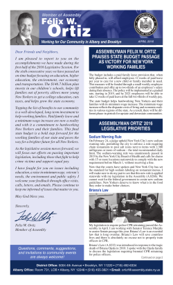 assemblyman felix w. ortiz working families