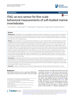 ITAG: an eco-sensor for fine-scale behavioral measurements of soft