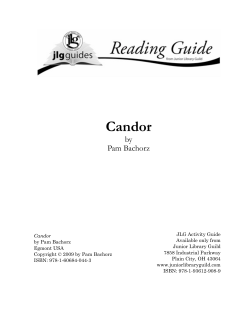 Candor - Junior Library Guild