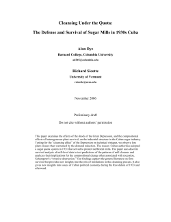 Cleansing Under the Quota: The Defense and