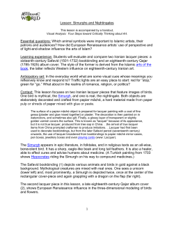 Lesson Plan - Arts of the Islamic World