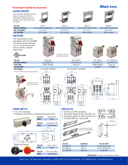 Altech Extended Handle Accessory Spec Sheet