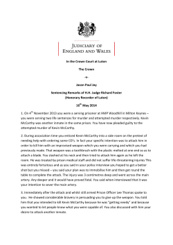 Jason Paul Jay - Courts and Tribunals Judiciary