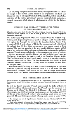 The icebreaker Yermak