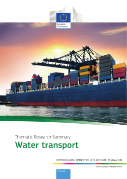 Thematic Research Summary: Water transport
