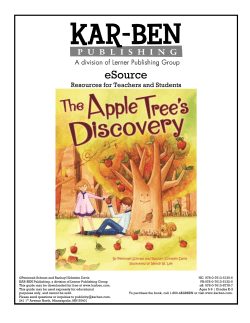 eSource - Kar-Ben Publishing