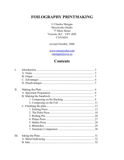 Foilography Printmaking