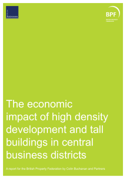 The Economic Impact of High Density Development and Tall