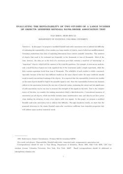 Ms - Columbia Statistics